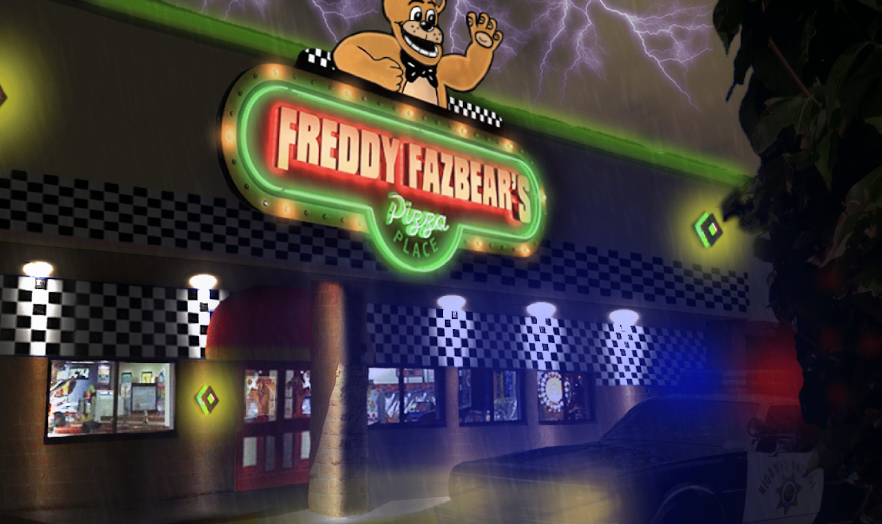 Freddy Fazbear's Pizza collage
