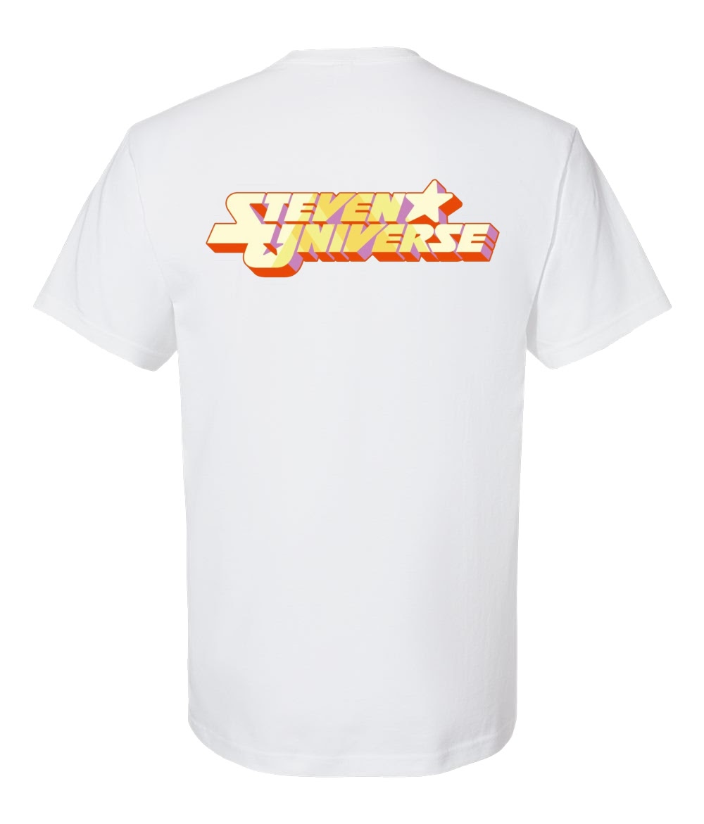Steven Universe logo (modified) on backside