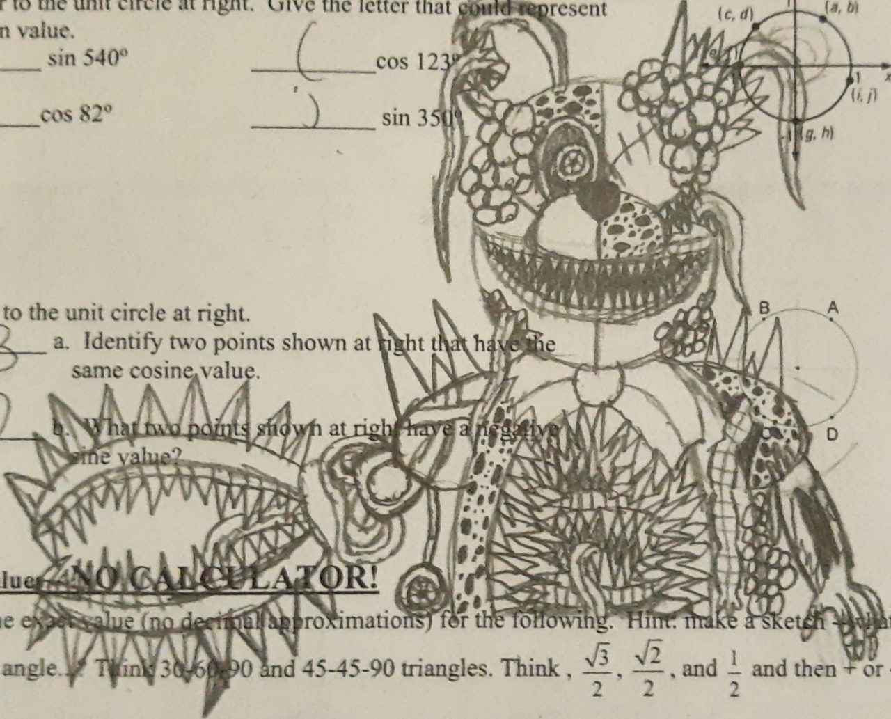 Sketch of the Horror, an experimental sketch