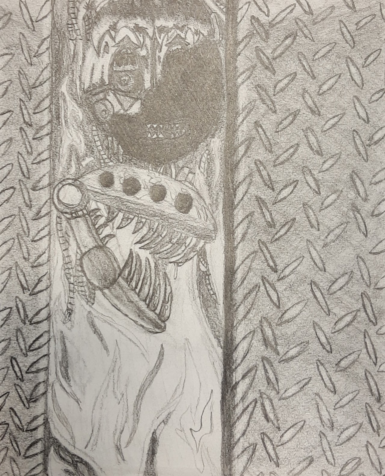 Artwork of Scrap Baby, piece 1/3
